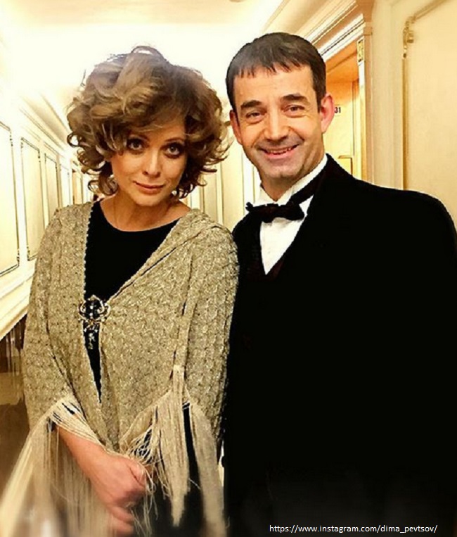 Ольга Дроздова с мужем 