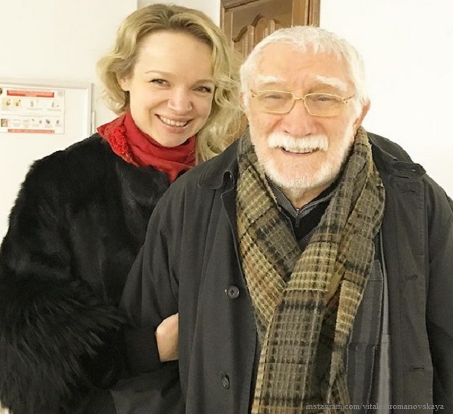 Армен Джигарханян с бывшей женой 