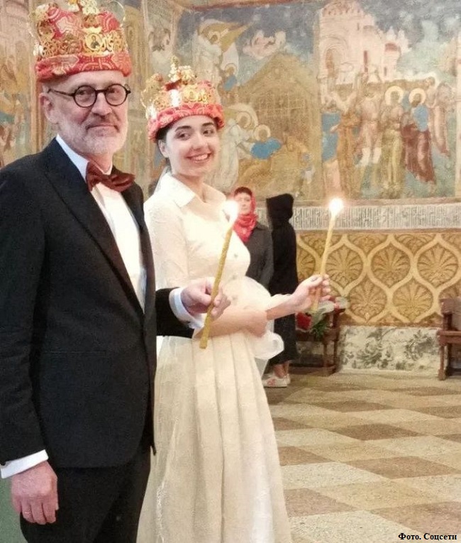 Александр Гордон венчается с Софией Каландадзе 