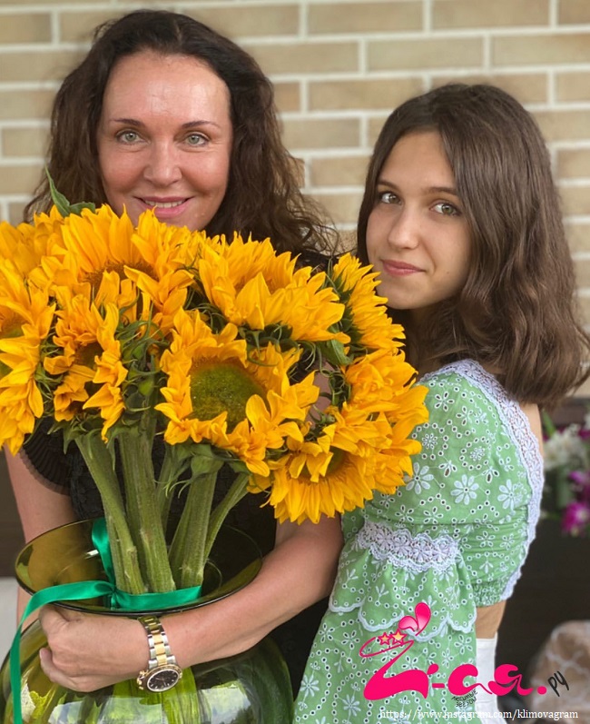 Татьяна Лютаева с дочерью 