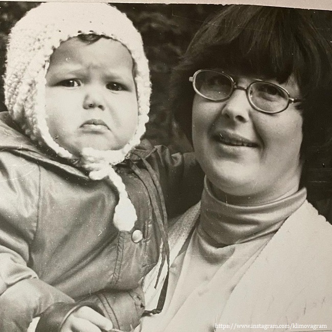Екатерина Климова с мамой 