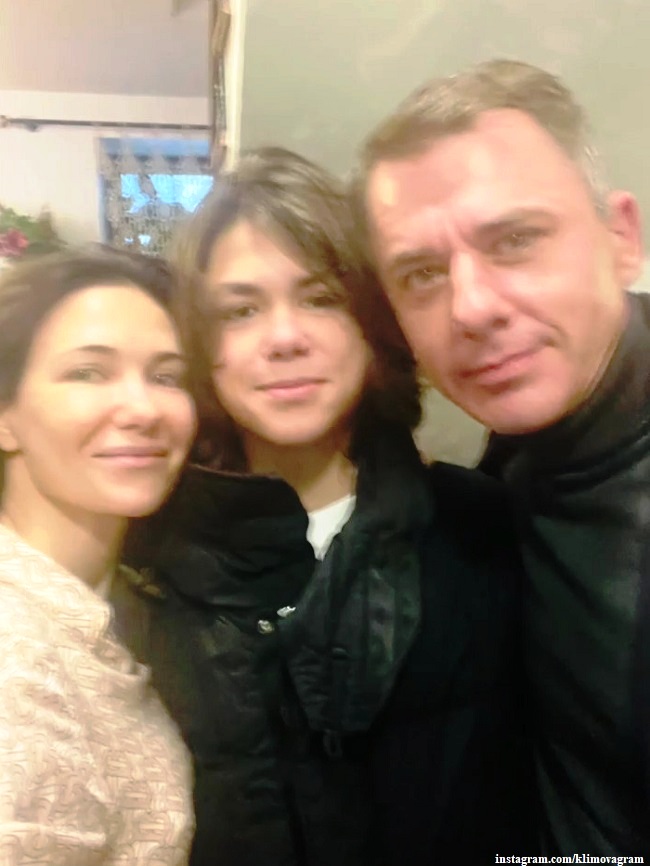 Екатерина Климова и Игорь Петренко с сыном Матвеем