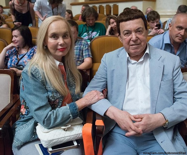 Иосиф Кобзон с женой - фото из архива Runews.biz - ««Instagram» запрещённая организация на территории РФ»