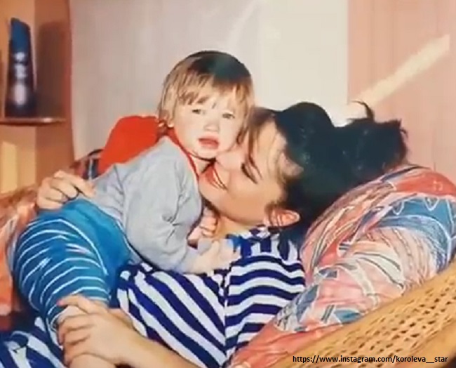 Наташа Королева с сыном 2003 год