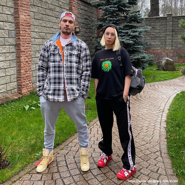 Лера Кудрявцева с мужем - фото из архива Runews.biz - ««Instagram» запрещённая организация на территории РФ»