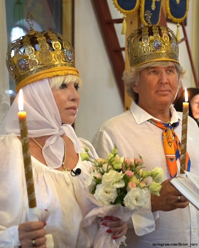 Валентина Легкоступова и Юрий Фирсов венчаются в деревне Грушевка 13 июля 