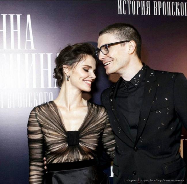 Максим Матвеев с женой 