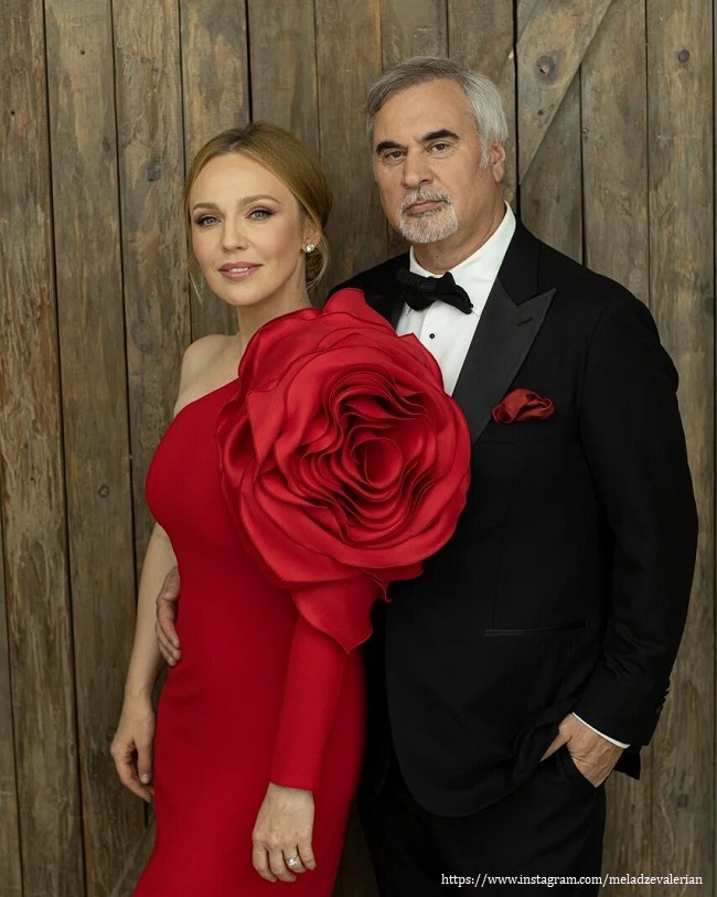 Валерий Меладзе с женой 