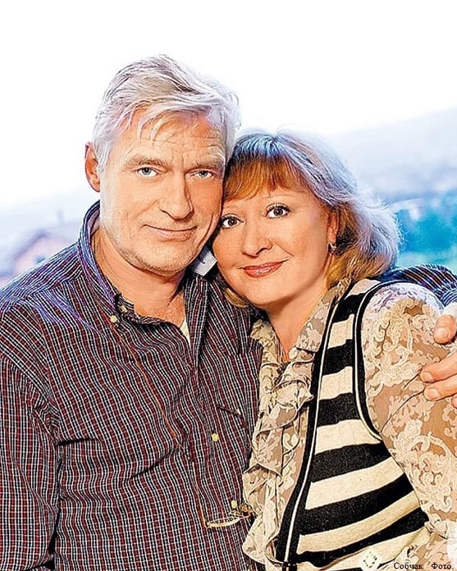 Борис Щербаков с женой