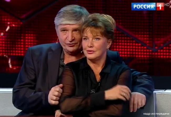 Елена Проклова с мужем 