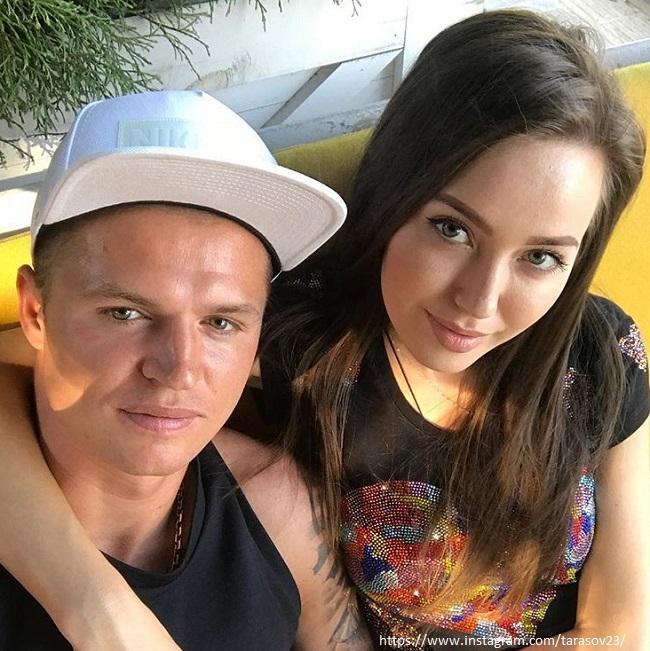 Дмитрий Тарасов с женой 
