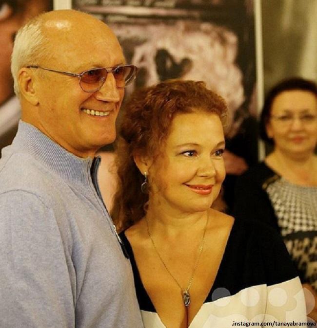 Татьяна Абрамова с мужем 
