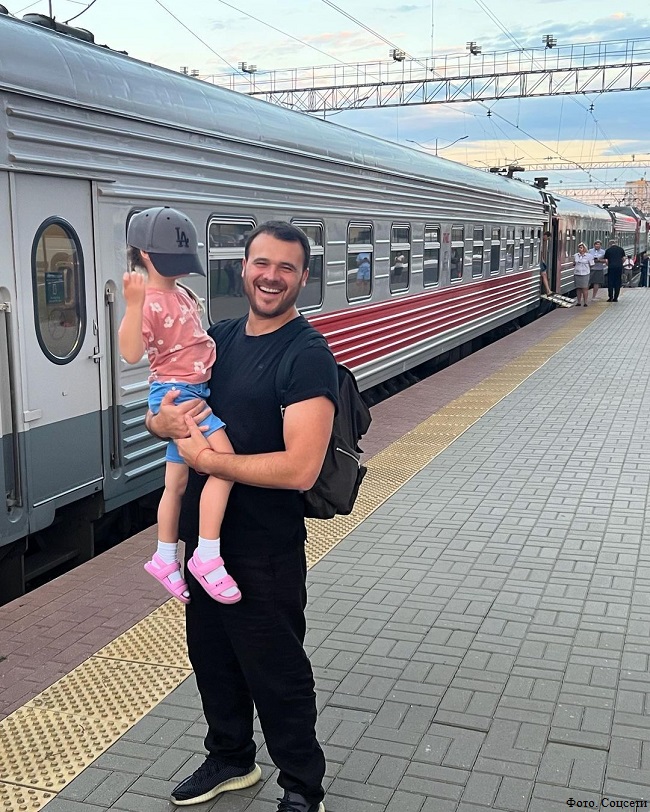 Эмин Агаларов с дочерью Афиной
