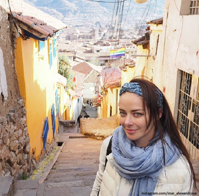 Марина Александрова поделилась впечатлениями и фото из путешествия по Южной Америке 