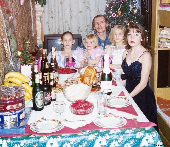 Кристина Асмус с семьей 