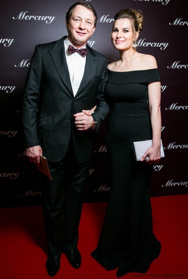 Марат Башаров с женой 
