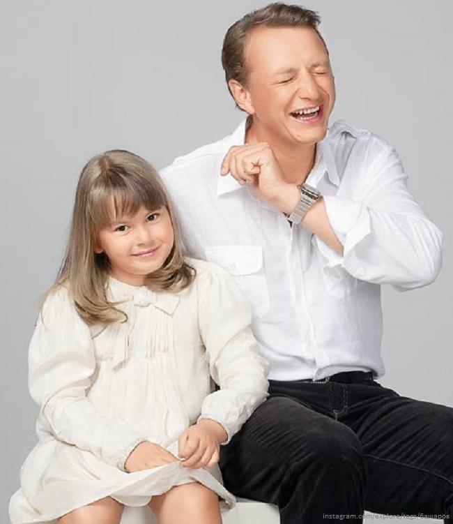 Марат Башаров с дочерью Амели 