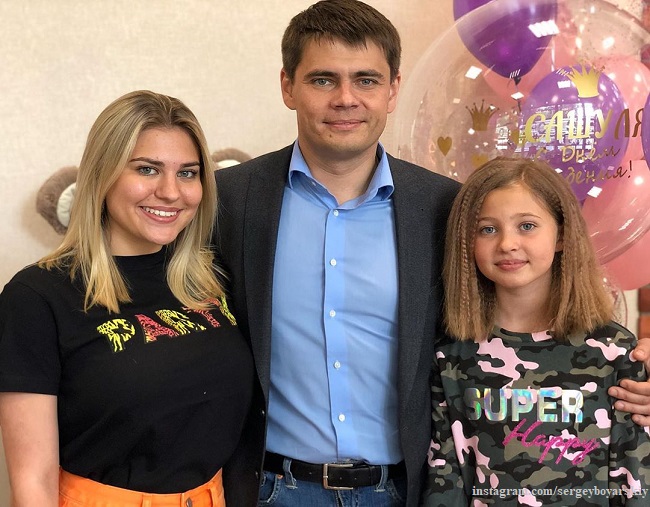 Сергей Боярский с дочерьми