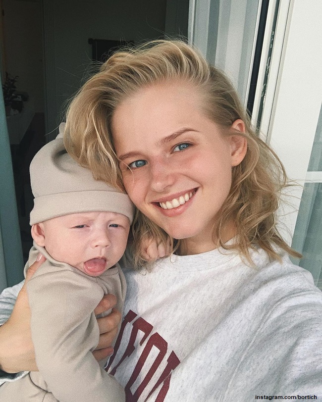 Новоиспеченная мама, Александра Бортич впервые поделилась кадром из «беременной» фотосессии