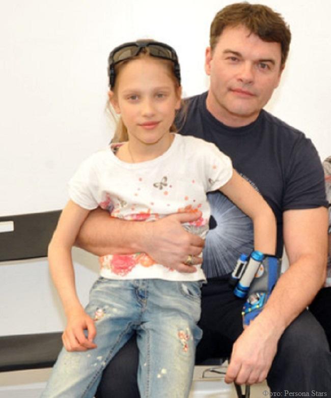 Евгений Дятлов с дочерью Василисой