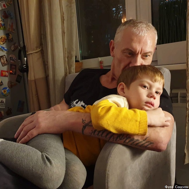 Игорь Жижикин с сыном