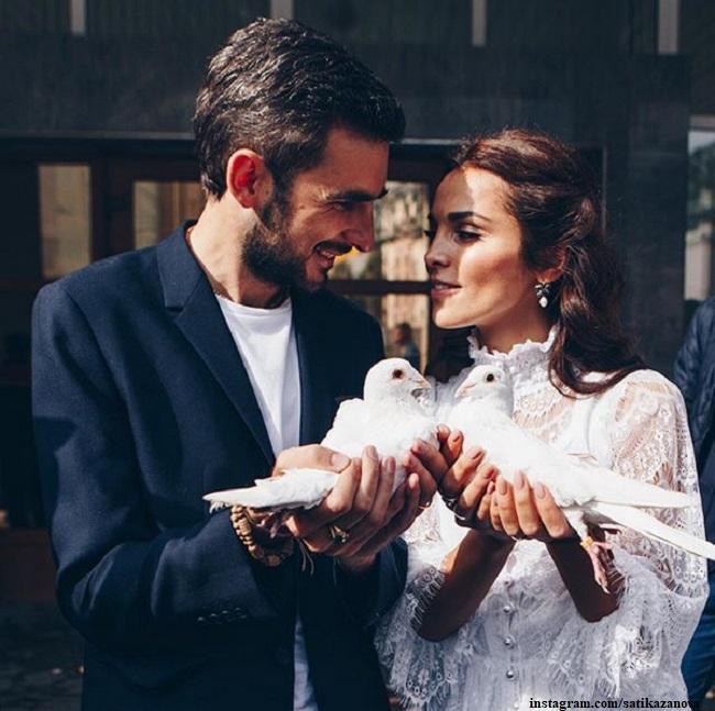 Сати Казанова впервые опубликовала видео с итальянской свадьбы 