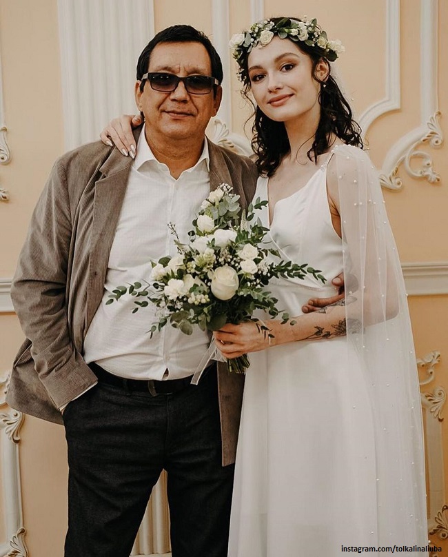 Егор Кончаловский с дочерью Марией