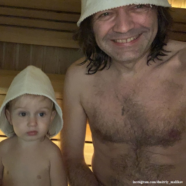 Дмитрий Маликов с 2-летним сыном сходил на рыбалку