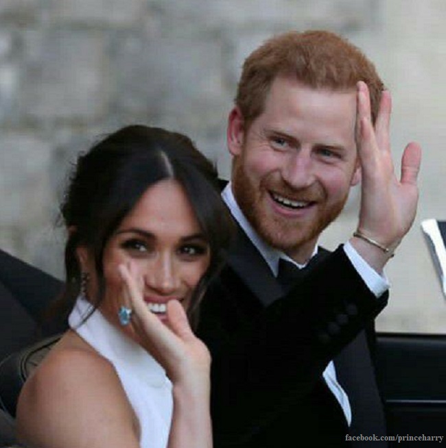 В сети появились официальные семейные снимки со свадьбы принца Гарри 