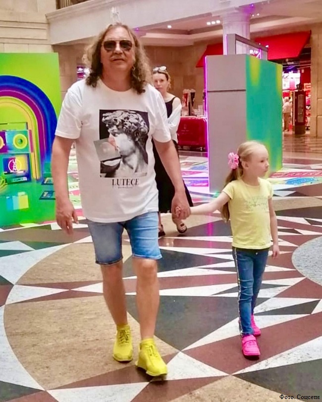 Игорь Николаев с дочерью Вероникой