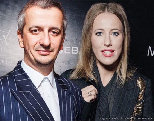 Ксения Собчак с мужем - фото из архива z-aya.ru - ««Instagram» запрещённая организация на территории РФ»