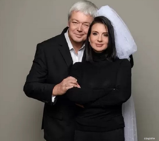 Екатерина Стриженова с мужем 