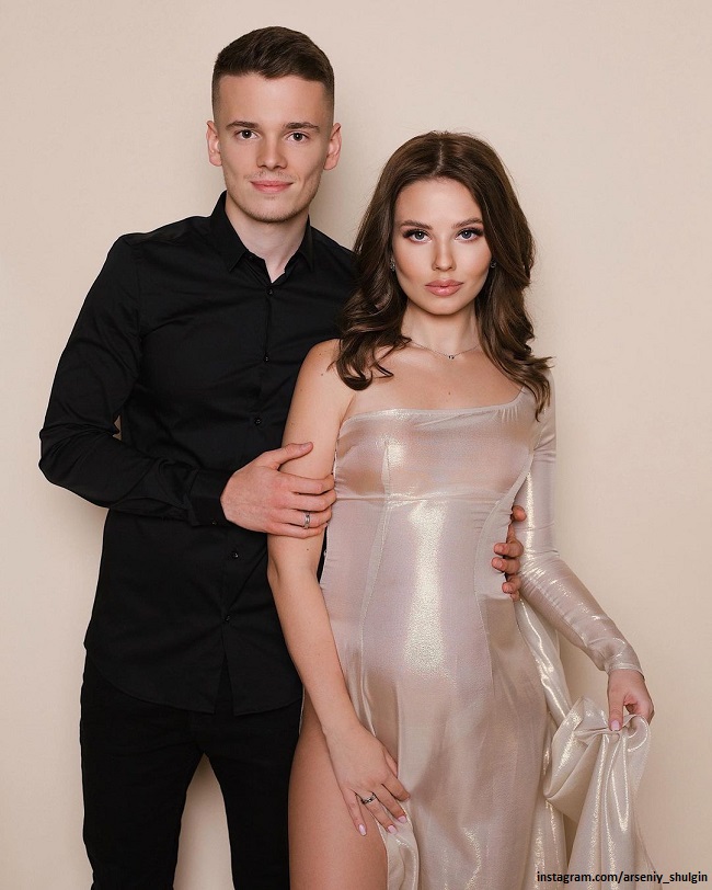 Арсений Шульгин с женой Лианой