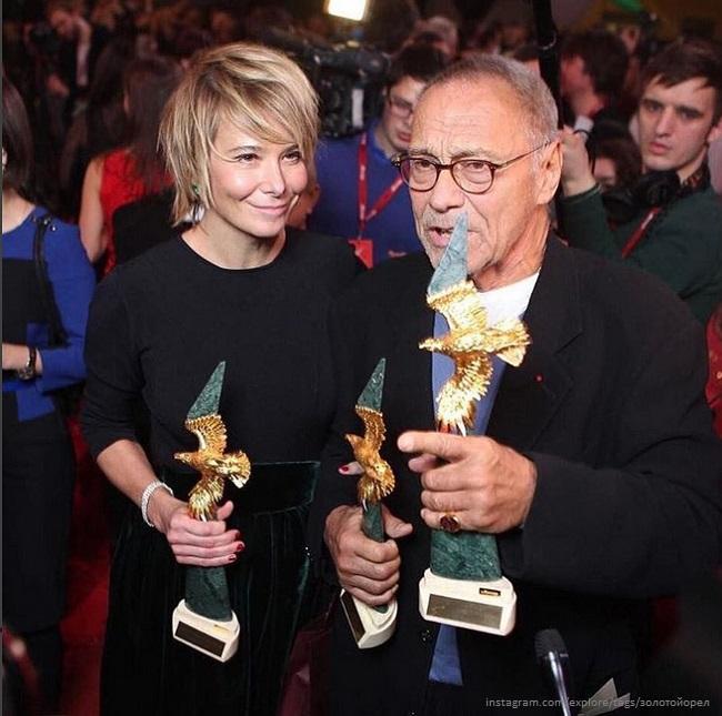 Юлию Высоцкую наградили «Золотым Орлом» за  лучшую женскую роль в кино