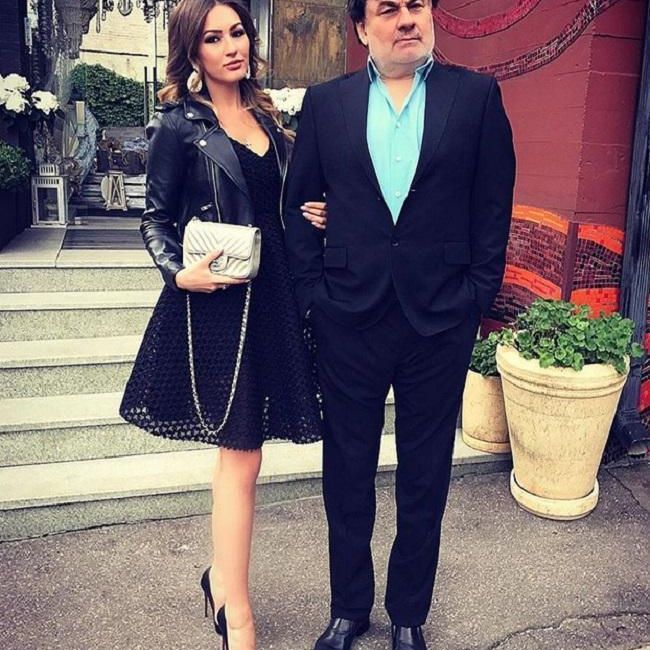 Александр Серов с дочерью 